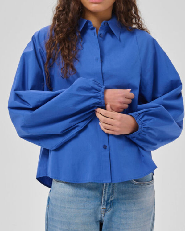 CHEMISE SUNNA BLEU ~ MY ESSENTIAL WARDROBE