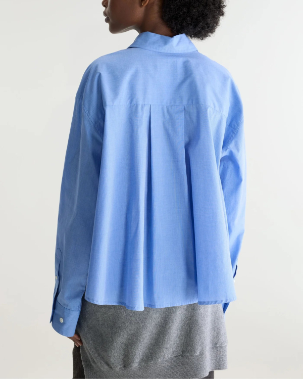 CHEMISE JAVA BLUE SHIRT ~ BELLEROSE