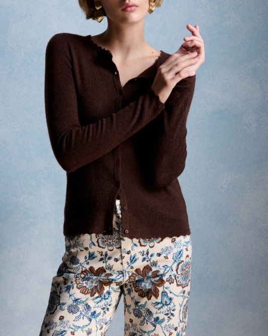 TOP MAUD CHOCOLAT ~ PETITE MENDIGOTE