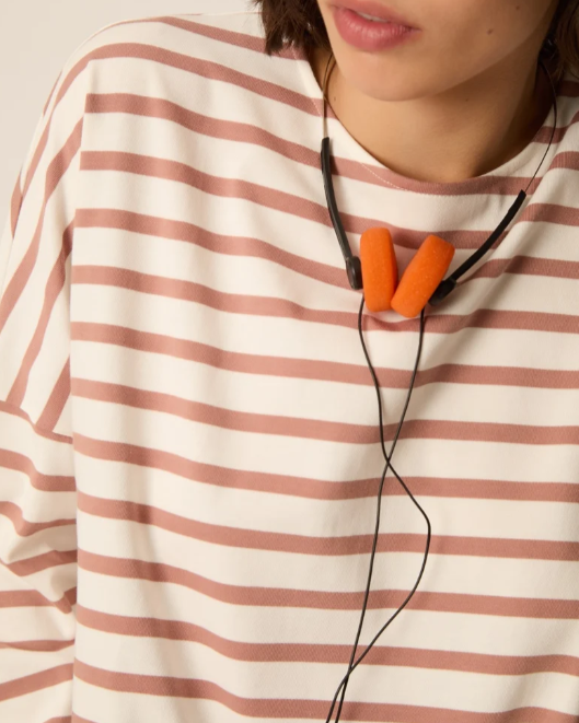 SWEAT FILLY ÉCRU/BLUSH ~ DES PETITS HAUTS