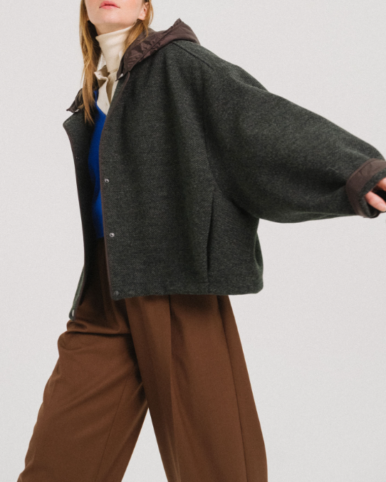 BLOUSON FRIENDS ANTHRACITE ~ TINSELS
