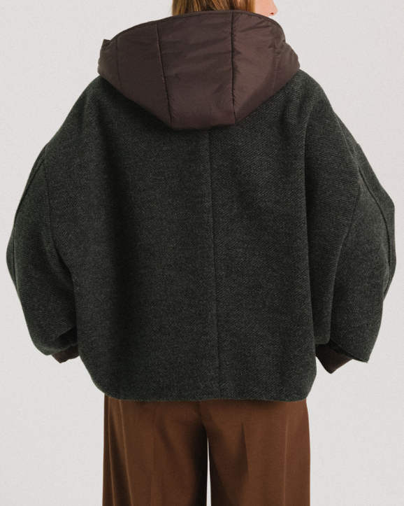 BLOUSON FRIENDS ANTHRACITE ~ TINSELS