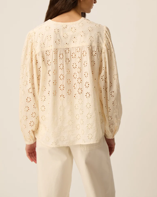 BLOUSE SOPHIE CREME ~ DES PETITS HAUTS