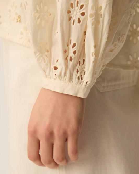 BLOUSE SOPHIE CREME ~ DES PETITS HAUTS