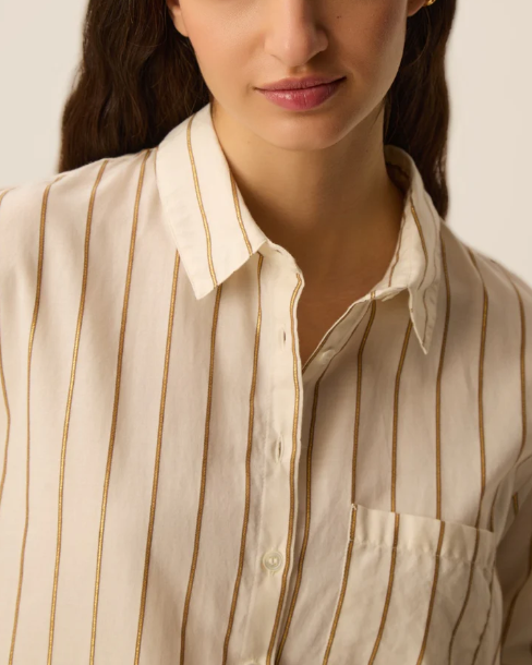 CHEMISE TINETTE GLOSSY MOUSSE ~ DES PETITS HA