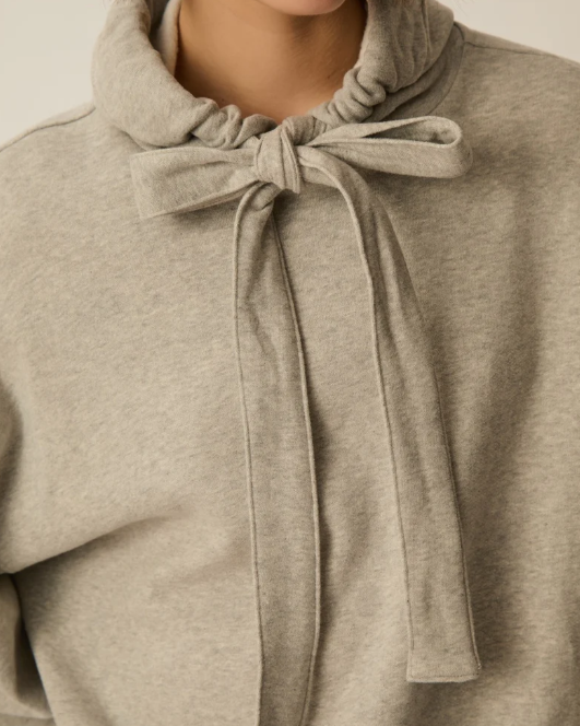 SWEAT JULIE GRIS CHINE ~ DES PETITS HAUTS