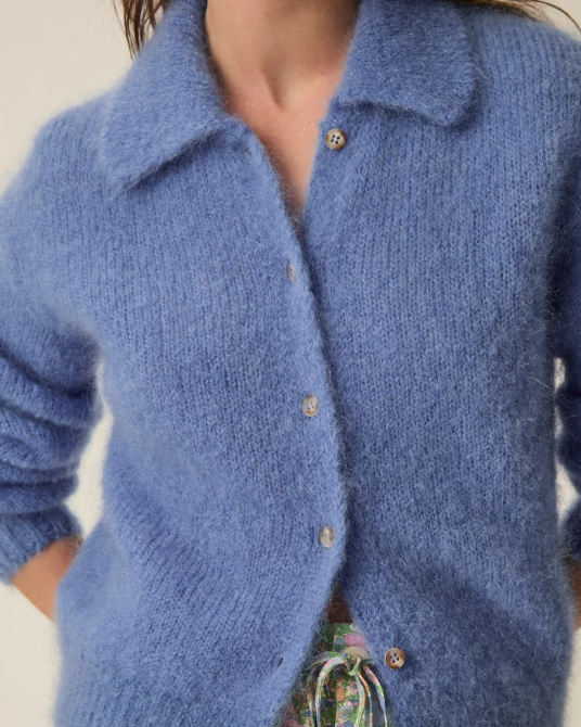 GILET ALPOLO CIEL ~ DES PETITS HAUTS