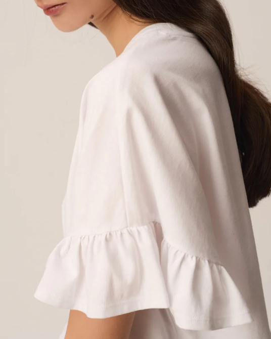 TEE-SHIRT JESSICA ECRU ~ DES PETITS HAUTS