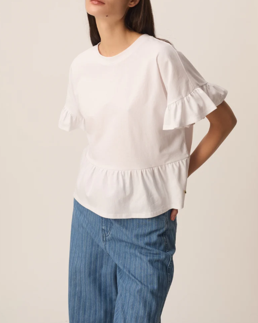 TEE-SHIRT JESSICA ECRU ~ DES PETITS HAUTS