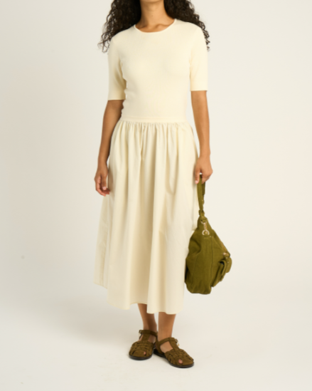 ROBE MAILLE LAURA BLÉ ~ PETITE MENDIGOTE