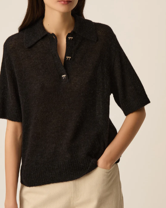 PULL COWBOY NOIR ~ DES PETITS HAUTS