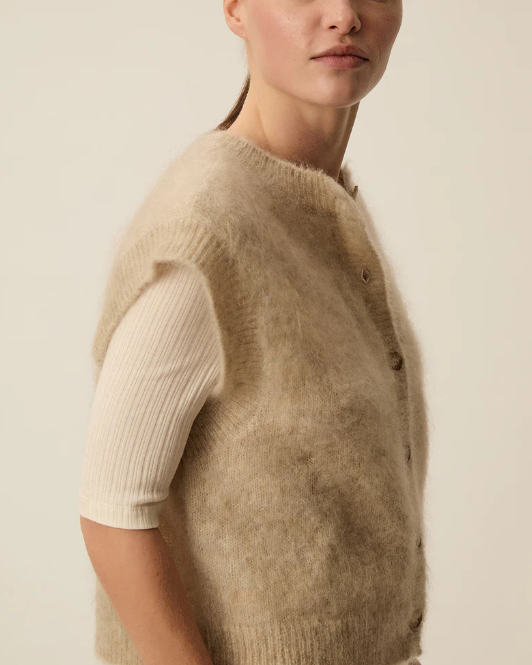 GILET ALIBABA LATTE ~ DES PETITS HAUTS