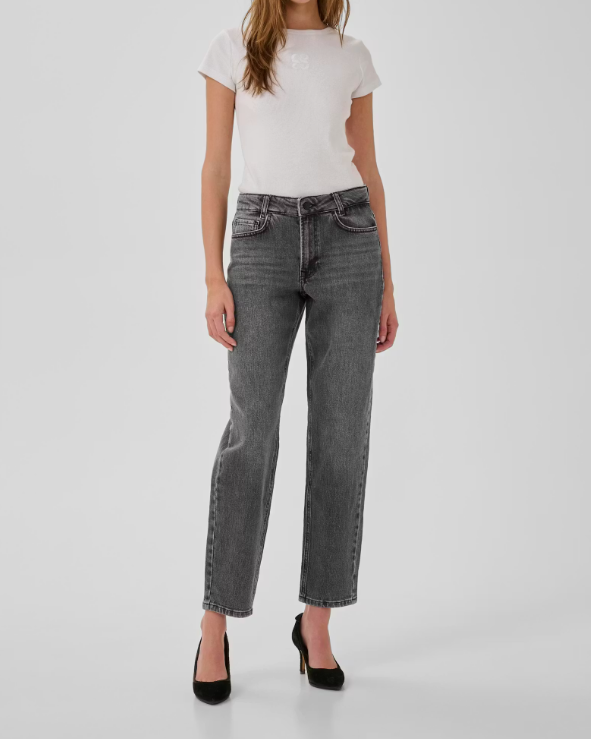 JEAN THE MOMMY DARK GREY ~ MY ESSENTIAL WARDR