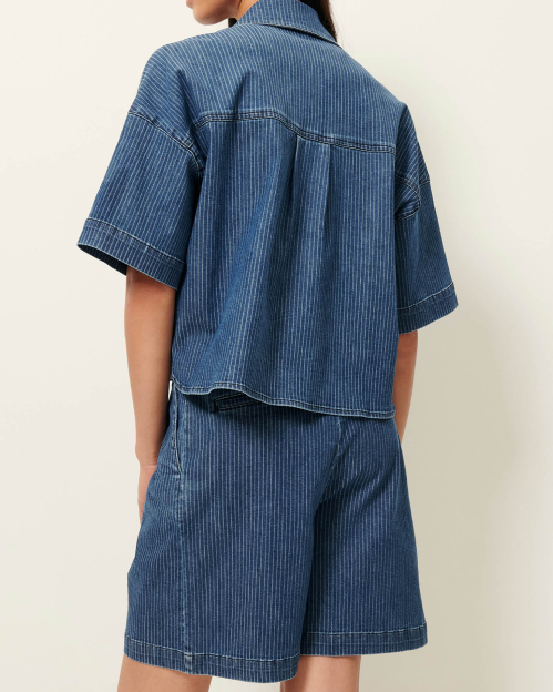 CHEMISE NEWPORT RAGATE BLUE ~ SESSUN