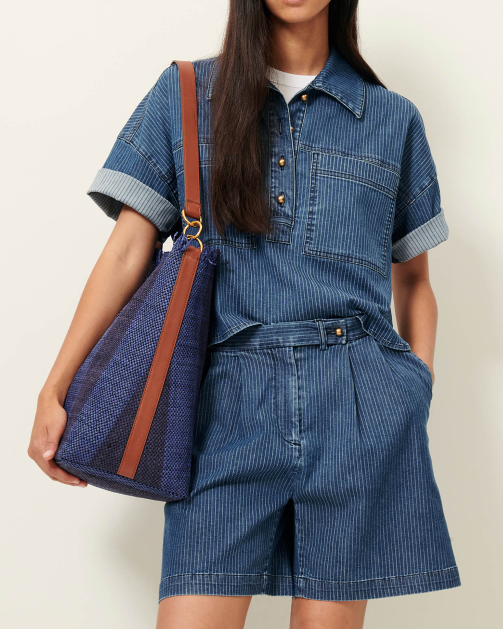 CHEMISE NEWPORT RAGATE BLUE ~ SESSUN