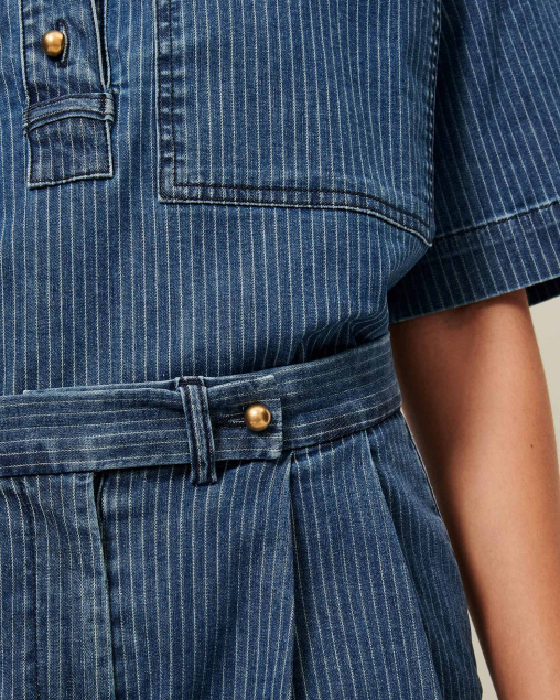 CHEMISE NEWPORT RAGATE BLUE ~ SESSUN