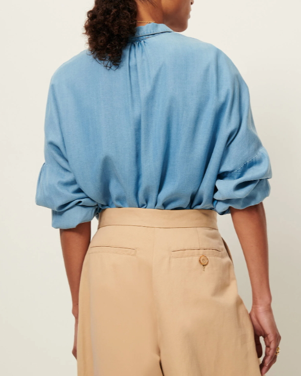 CHEMISE BOTANIA PROVENCIA BLUE ~ SESSUN