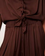 BLOUSE ALFASSA NIGHT MOKA ~ SESSUN