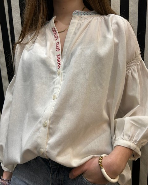 CHEMISE DANIELE BLANCHE ~ ORFEO