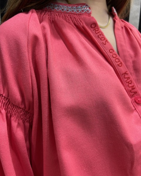 CHEMISE DANIELE ROSE ~ ORFEO