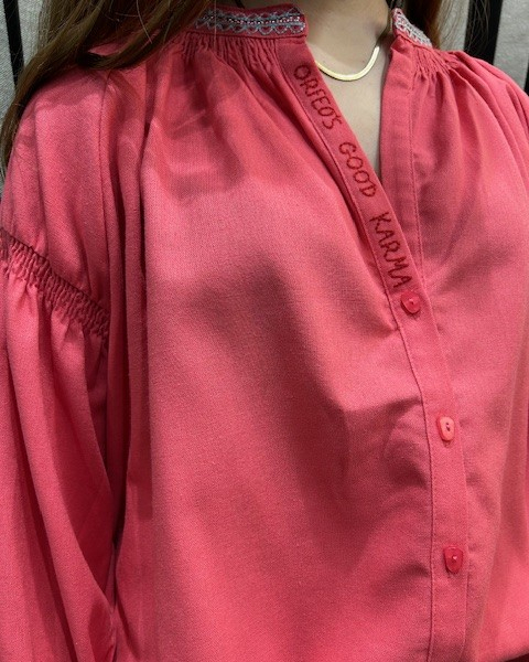 CHEMISE DANIELE ROSE ~ ORFEO