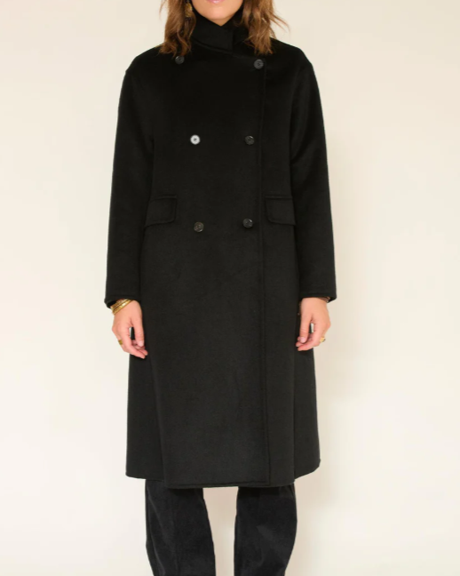 MANTEAU MEXI  BLACK ~ MKT STUDIO