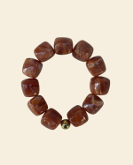 BRACELET CARDAMOME MARRON CLAIR ~ ROSALIE ST 