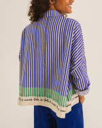 CHEMISE WOOD BLUE ~ TINSELS