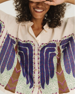 CHEMISE CINZIA PECAN ~ TINSELS