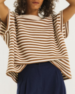 SWEAT EPI OCRE ~ TINSELS