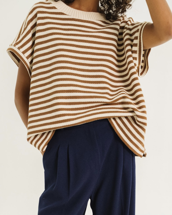 SWEAT EPI OCRE ~ TINSELS