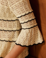 TOP MAILLE MELINA ECRU ~ PETITE MENDIGOTE