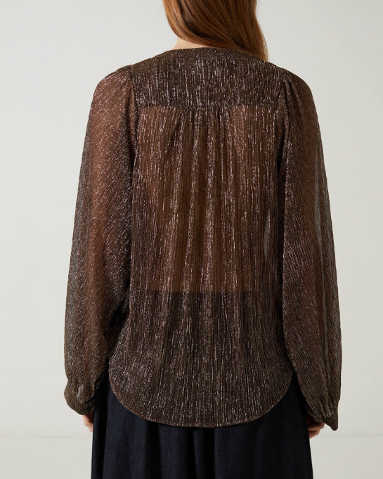 BLOUSE NIKITA LUREX ~ CHARLIE JOE