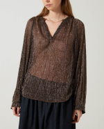 BLOUSE NIKITA LUREX ~ CHARLIE JOE
