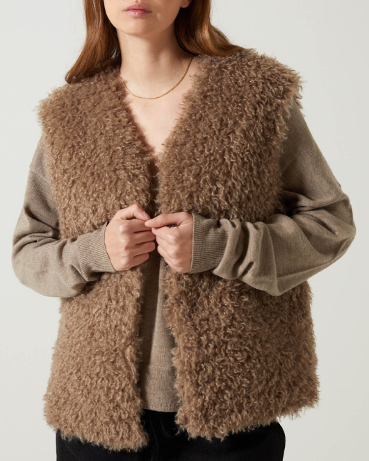 VESTE VERA TAUPE ~ CHARLIE JOE