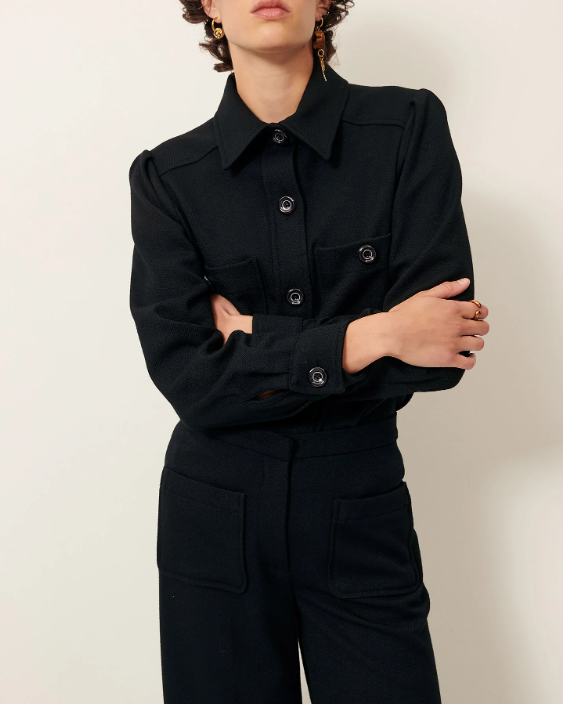 VESTE THEODORE BLACK ~ SESSUN