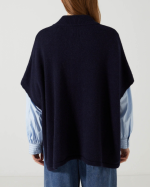 GILET SHIVA  NAVY BLUE ~ CHARLIE JOE