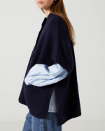 GILET SHIVA  NAVY BLUE ~ CHARLIE JOE