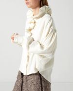 BLOUSE INDIRA ECRU ~ CHARLIE JOE