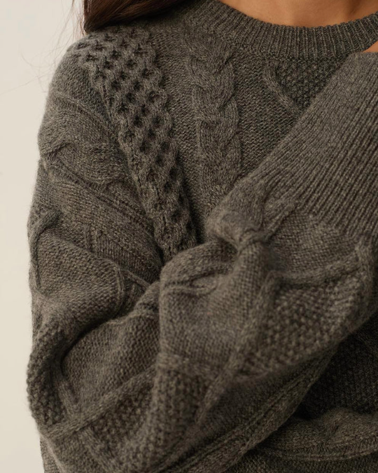 ROBE DORIANE ANTHRACITE ~ DES PETITS HAUTS