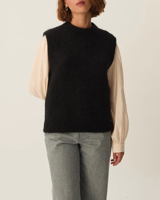PULL ALBERTO NOIR ~ DES PETITS HAUTS