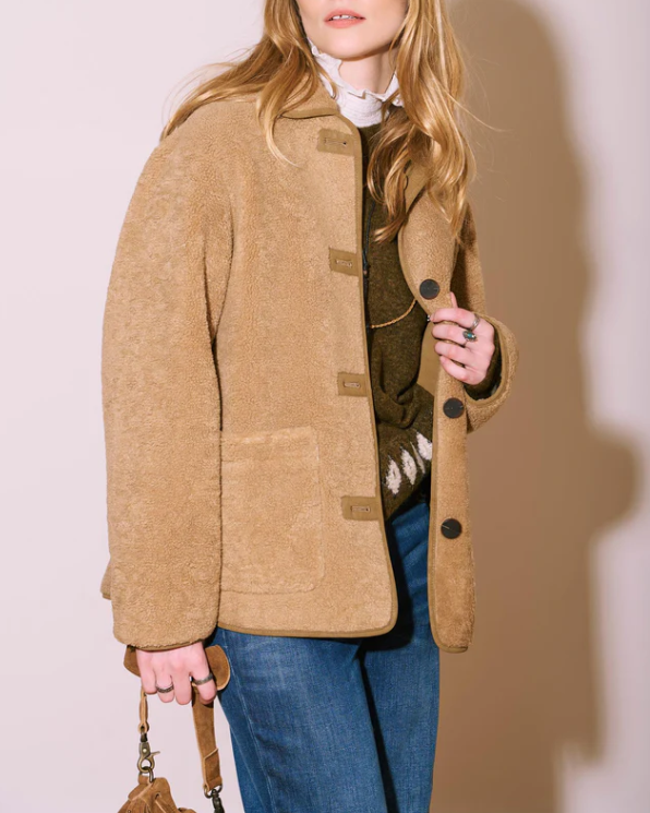 MANTEAU MOLYNO REVERSIBLE NUTS ~ MKT STUDIO