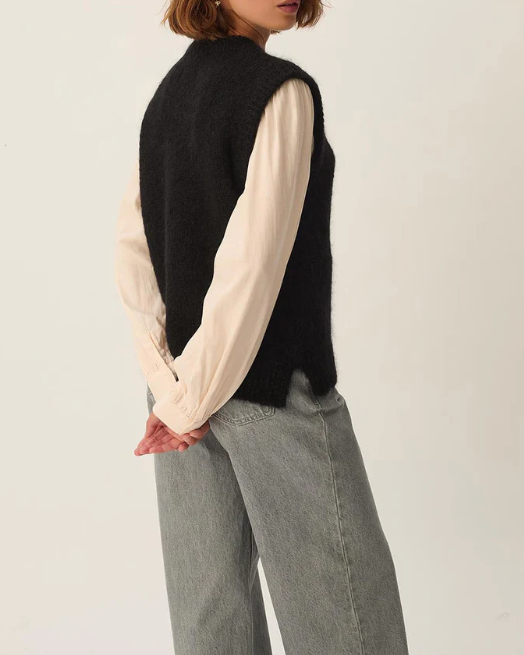 PULL ALBERTO NOIR ~ DES PETITS HAUTS