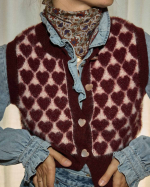 PETIT FOULARD BIJOU RUBIS ~ GABRIELLE PARIS