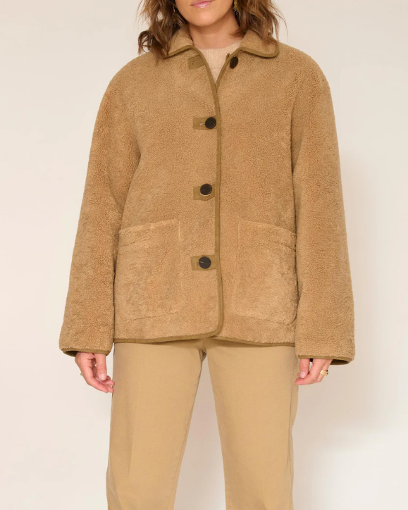 MANTEAU MOLYNO REVERSIBLE NUTS ~ MKT STUDIO