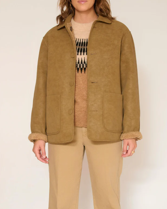 MANTEAU MOLYNO REVERSIBLE NUTS ~ MKT STUDIO