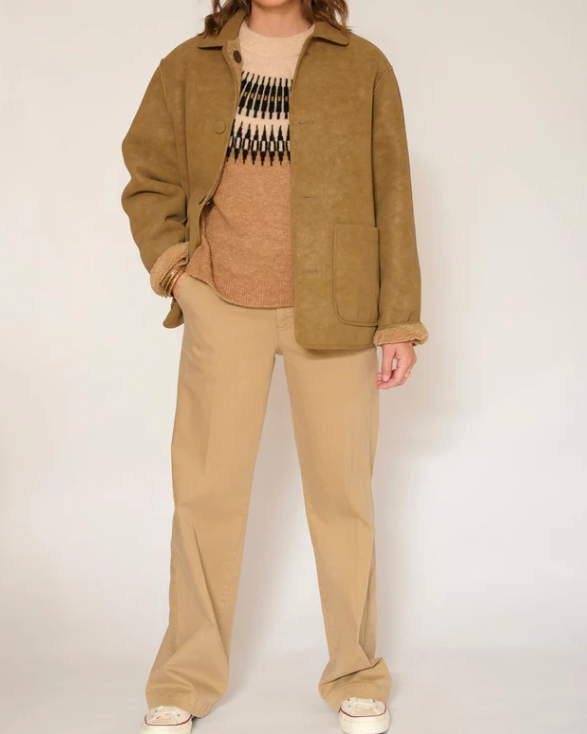 MANTEAU MOLYNO REVERSIBLE NUTS ~ MKT STUDIO