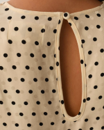 TOP YELENA POIS JACQUARD ~ DES PETITS HAUTS