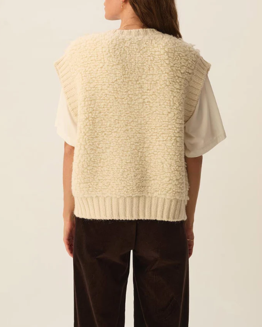GILET BONGO CREME ~ DES PETITS HAUTS