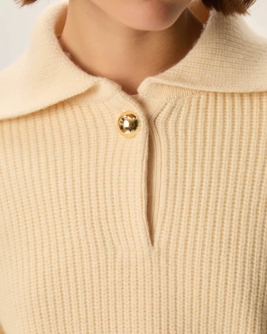 PULL DOMINO CREME ~ DES PETITS HAUTS